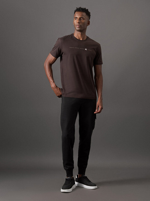 CAMISETA CALVIN KLEIN LOGO PEITO