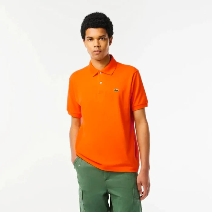 POLO LACOSTE ORIGINAL L.12.12 EM PIQUÉ DE ALGODÃO