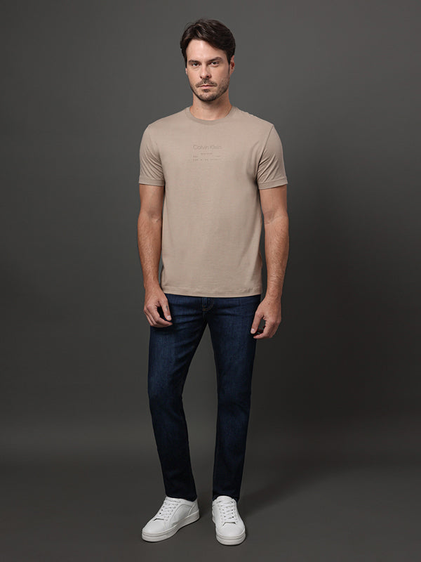 CAMISETA MASCULINA CALVIN KLEIN  LOGO ADDRESS