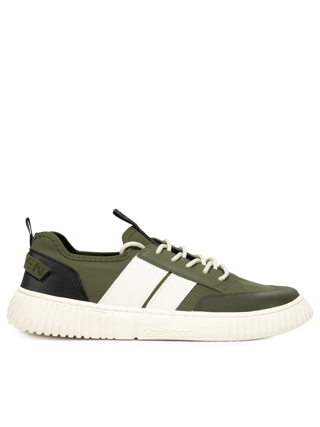 TENIS OSKLEN MASCULINO ARPX STRAPS OLIVA/CRU/PRETO