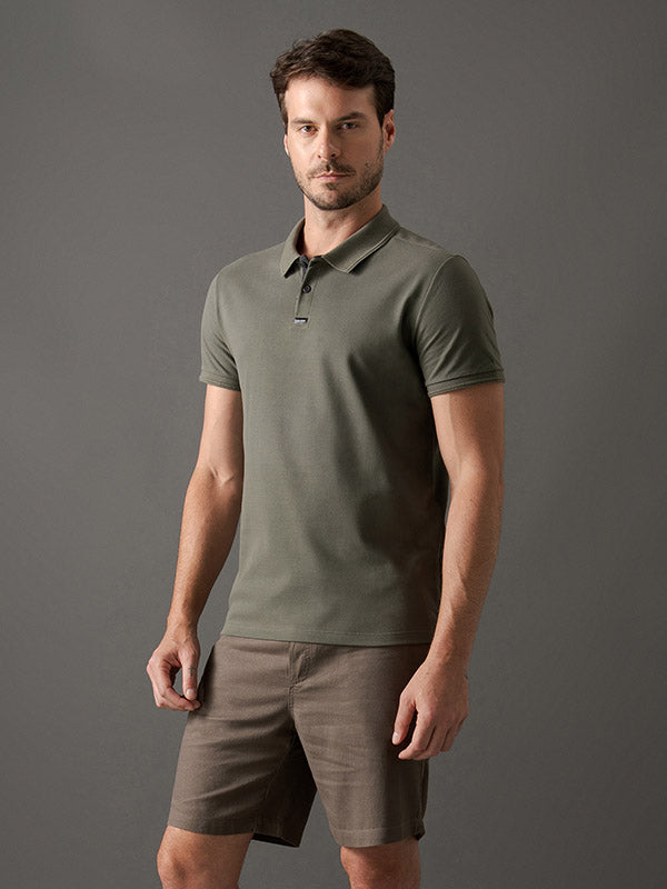 POLO CALVIN KLEIN MASCULINA PREMIUM