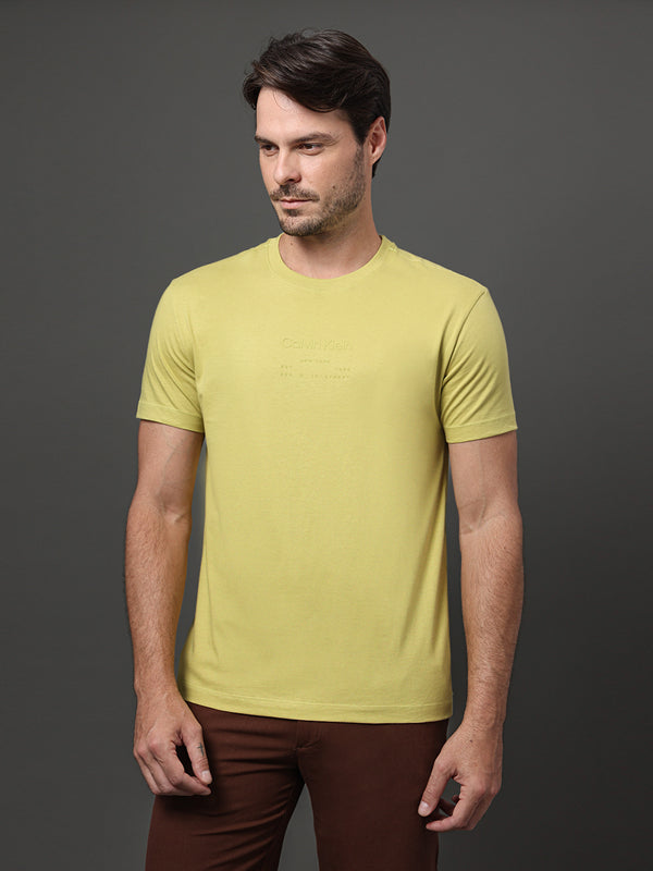 CAMISETA MASCULINA CALVIN KLEIN  LOGO ADDRESS