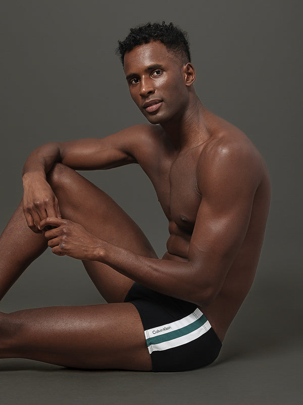 SUNGA CALVIN KLEIN TRUNK FAIXA BICOLOR