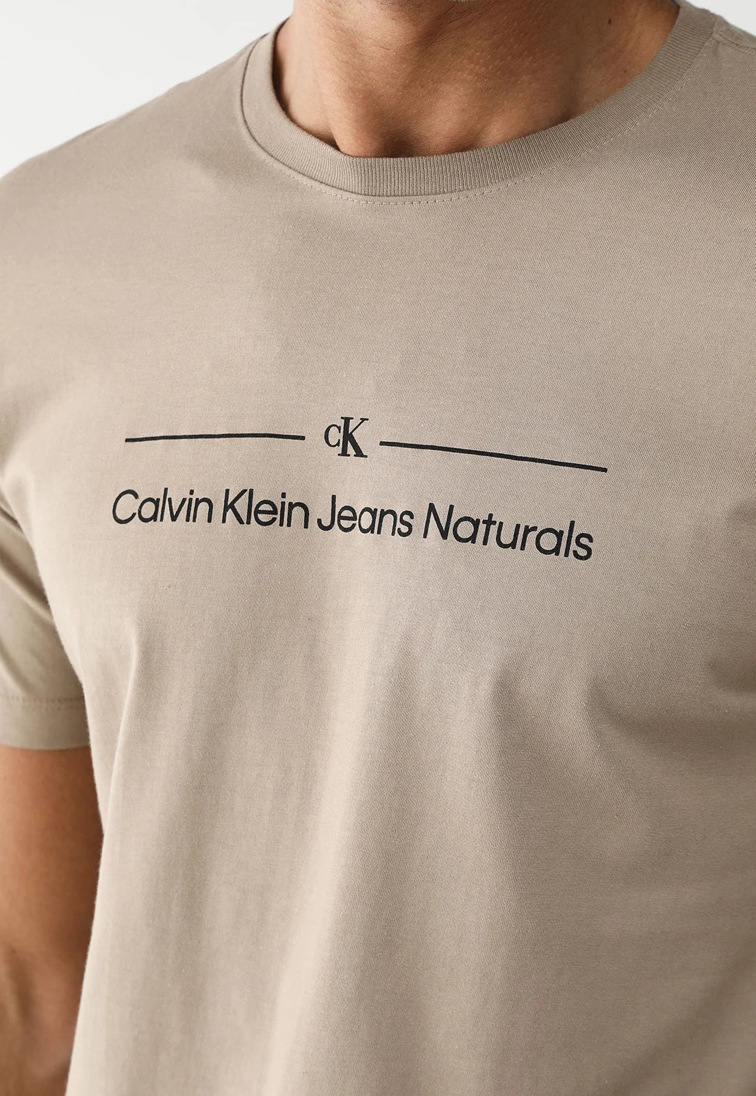 CAMISETA CALVIN KLEIN MASCULINA NATURAL