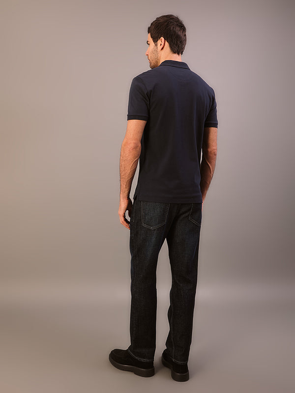 POLO CALVIN KLEIN MASCULINA PIMA SLIM FIT
