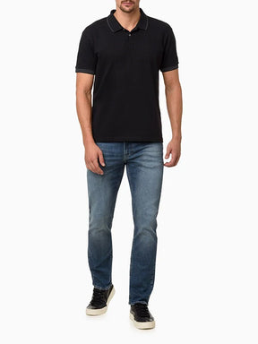 POLO CALVIN KLEIN JEANS MASCULINA RETILINEA