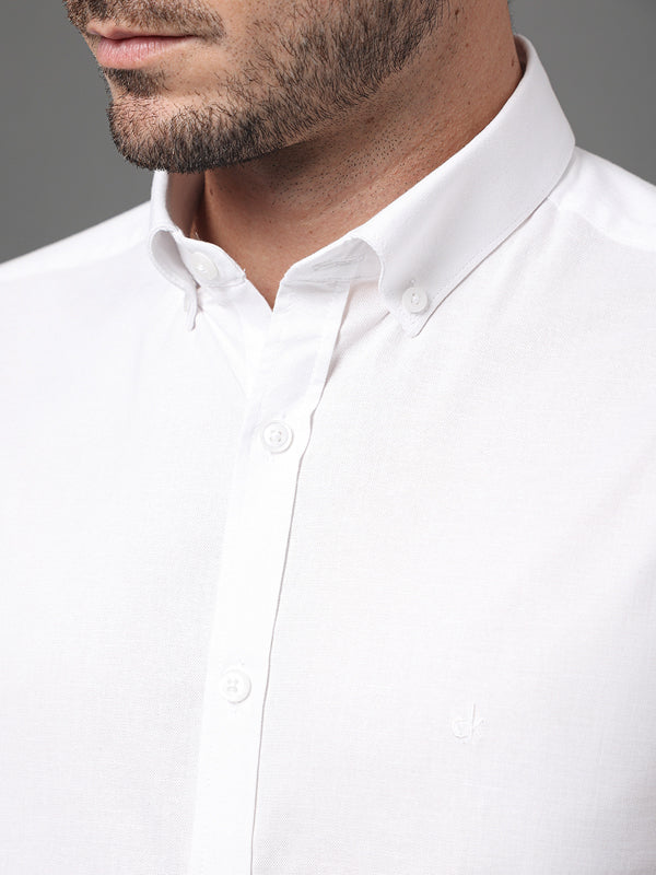 CAMISA CALVIN KLEIN OXFORD REGULAR MANGA LONGA