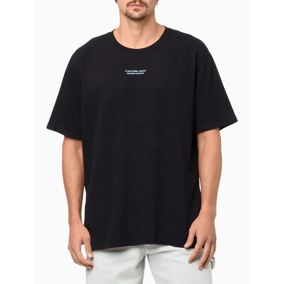 CAMISETA CALVIN KLEIN OVERSIZED MICROLOGO REGISTERED