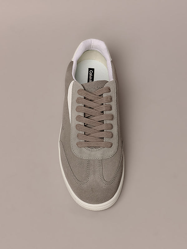 TENIS CALVIN KLEIN SLIM SIDE SMALL CINZA CLARO