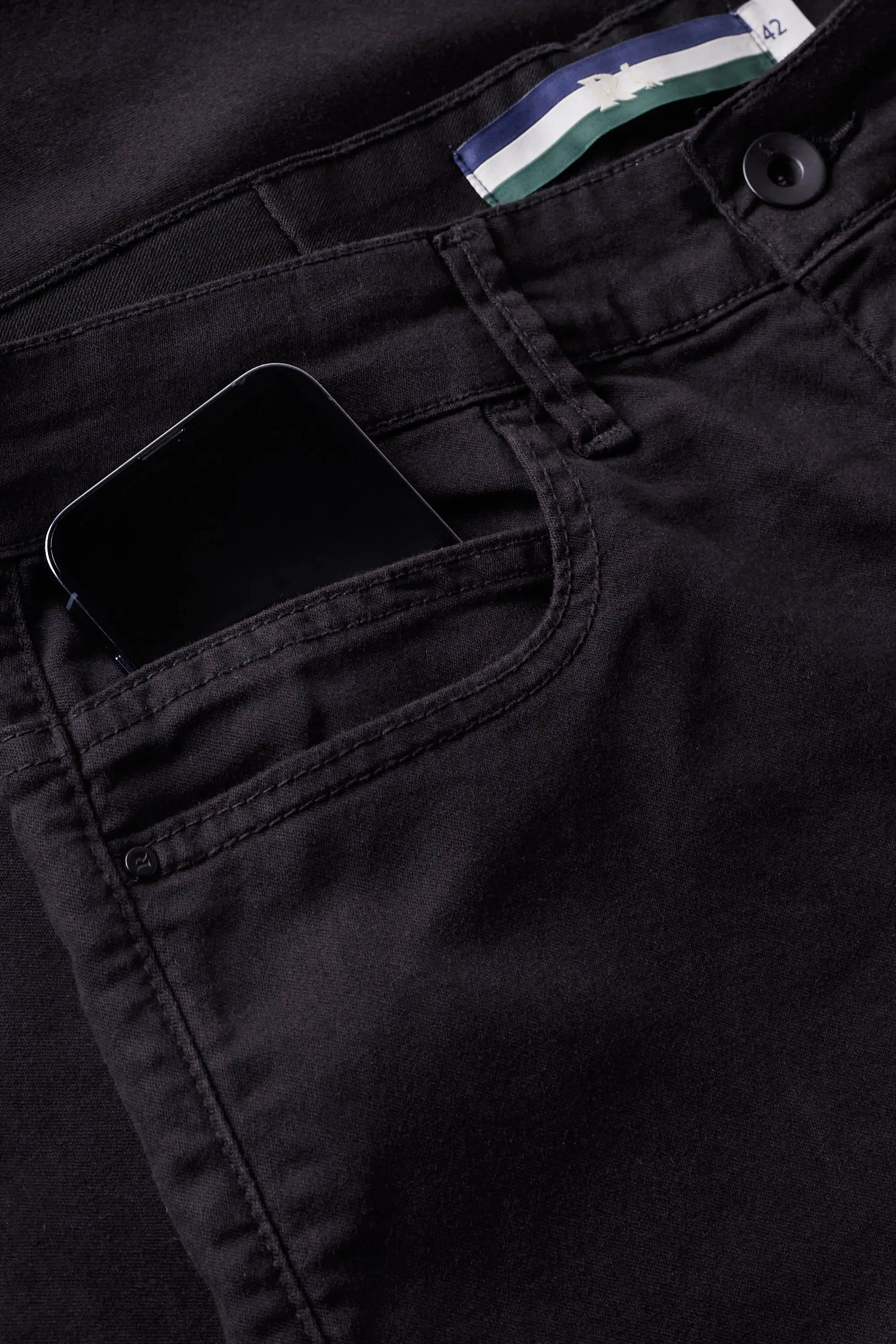 CALÇA RESERVA CONTÍNUA SKINNY COLOR - PRETO