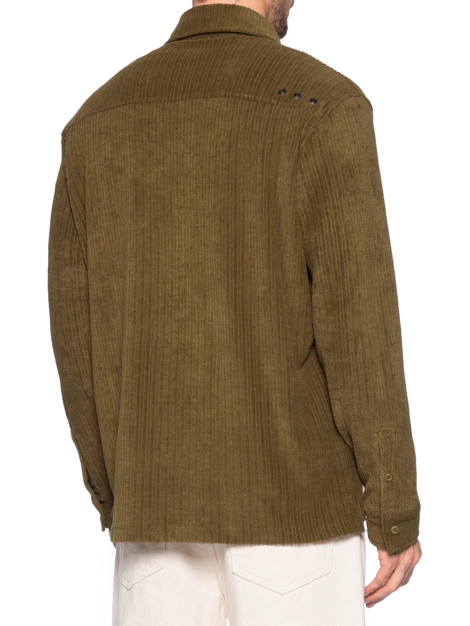CAMISA OSKLEN TOWELLING RIB ML ONIX