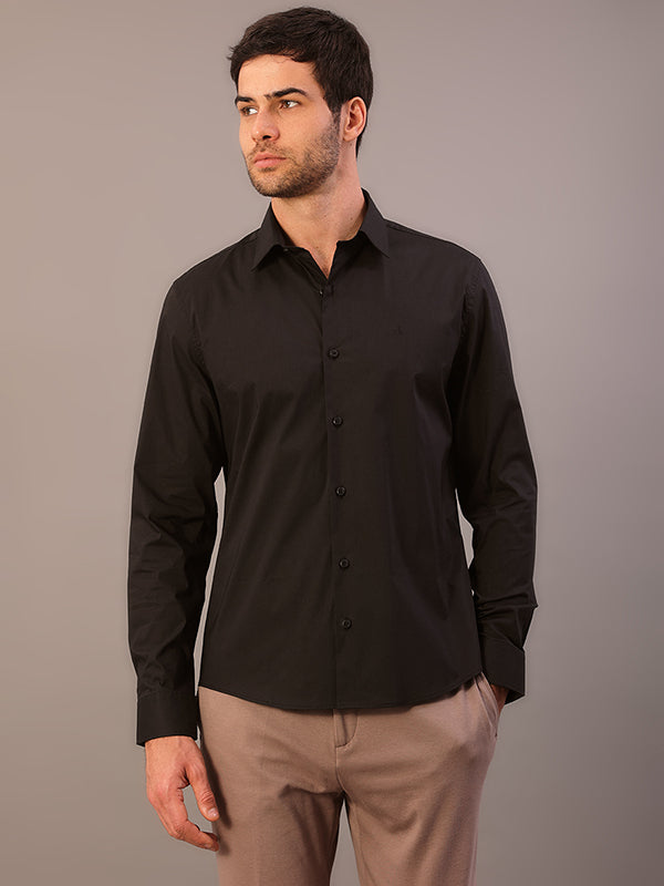CAMISA MASCULINA CALVIN KLEIN CANNES BASICA ESSENTIAL