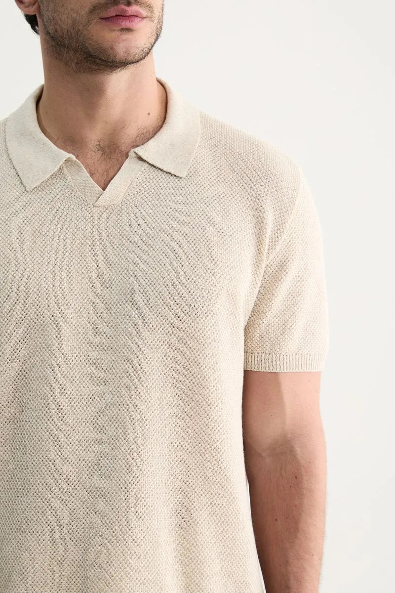 POLO FOXTON TRICOT LINHO ROMAN