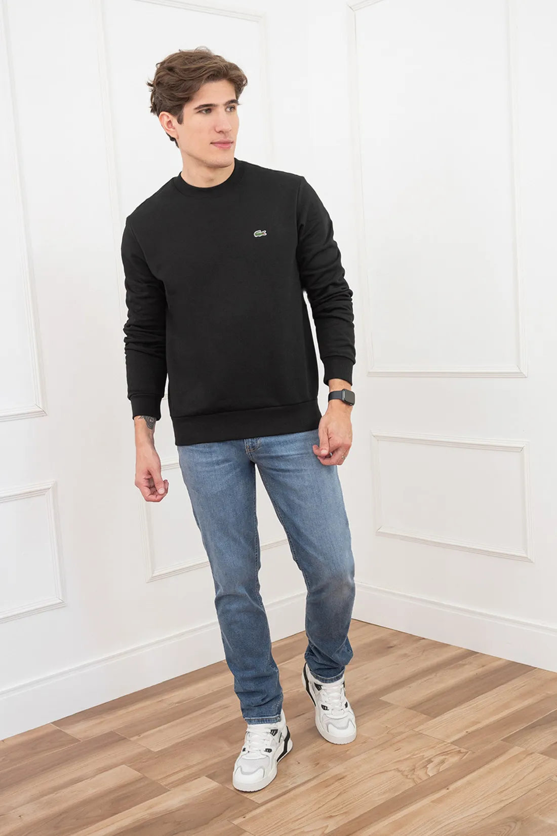 MOLETOM LACOSTE BÁSICO CLASSIC FIT