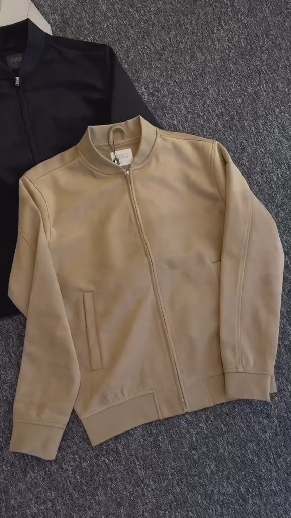 JAQUETA ANKOR BOMBER SUEDE