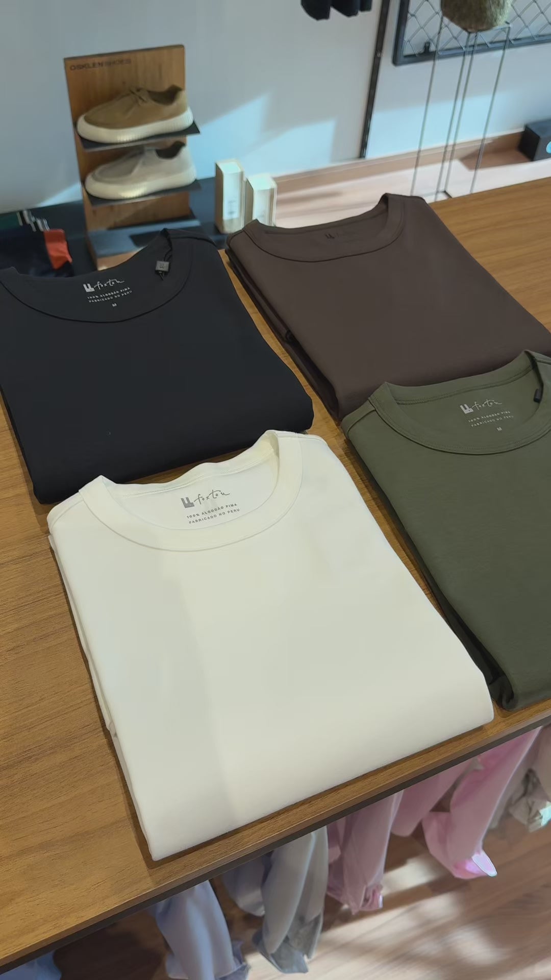 CAMISETA FOXTON SUEDINE PIMA
