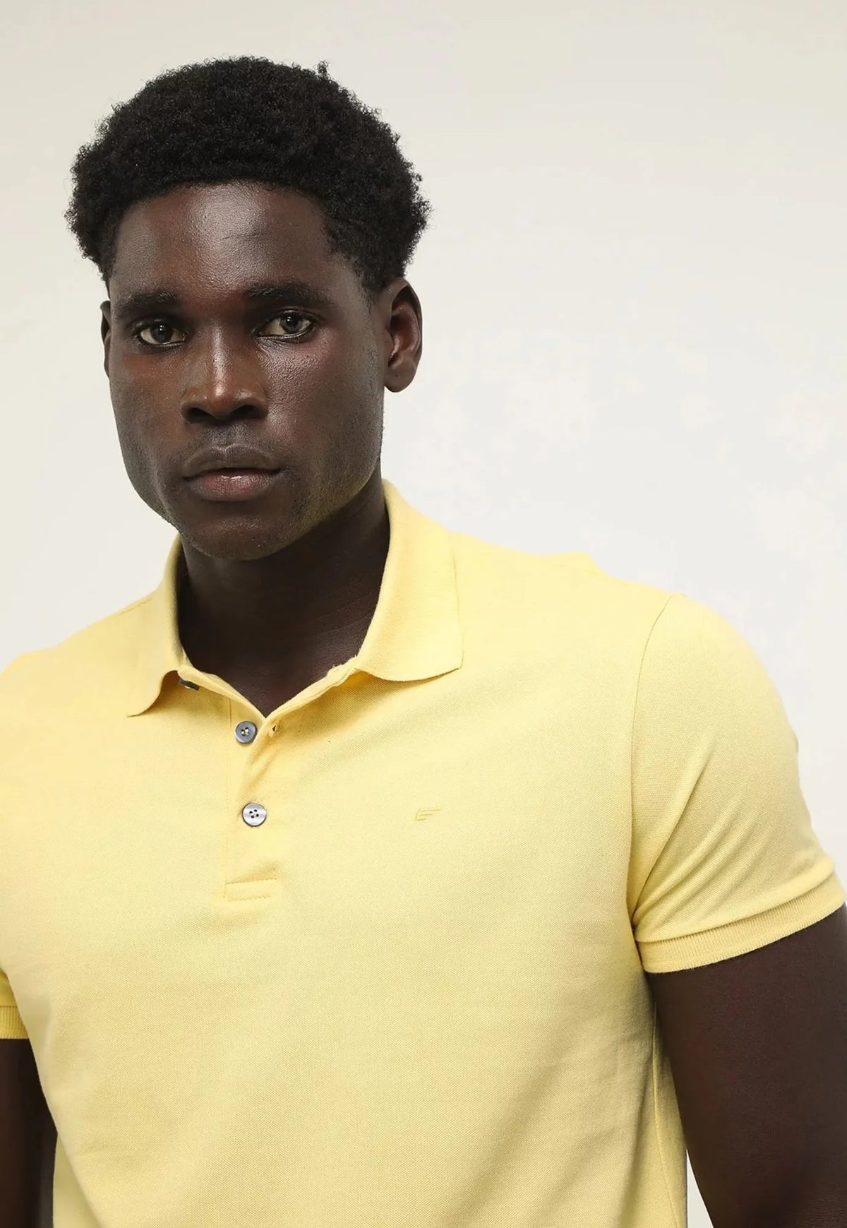 POLO ELLUS PIQUET CLASSIC - AMARELO