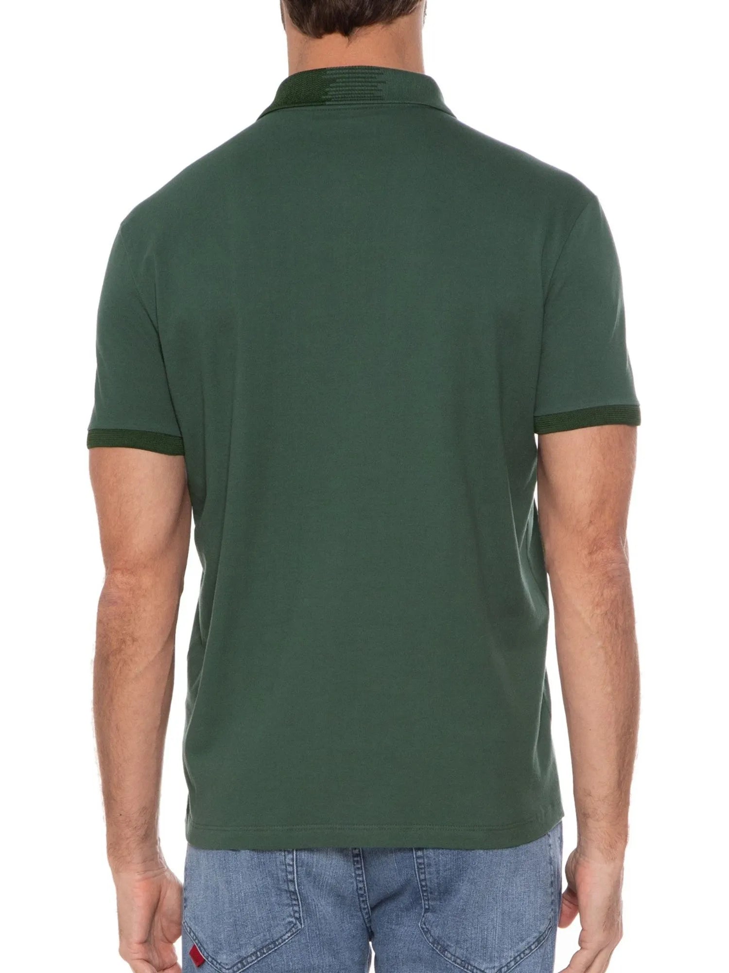 POLO PIQ ELLUS ORIG. CIRCLE CLASSIC VERDE MILITAR