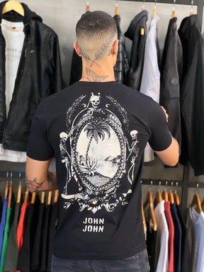 CAMISETA JOHN JOHN OVAL SKULL