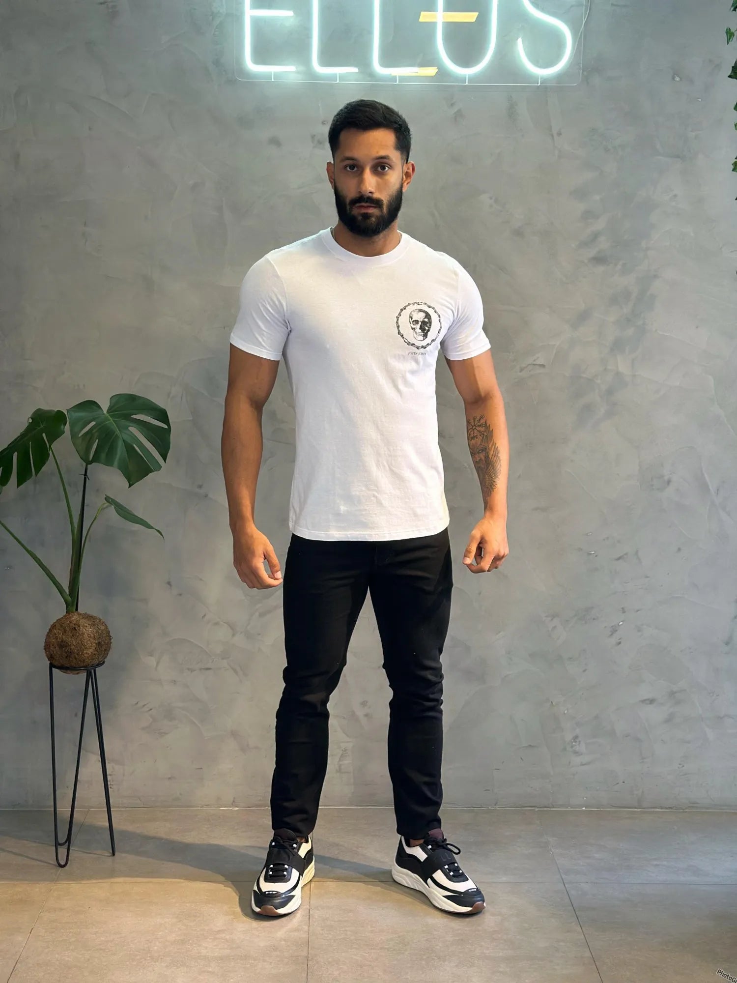 CAMISETA JOHN JOHN SKULL ELO