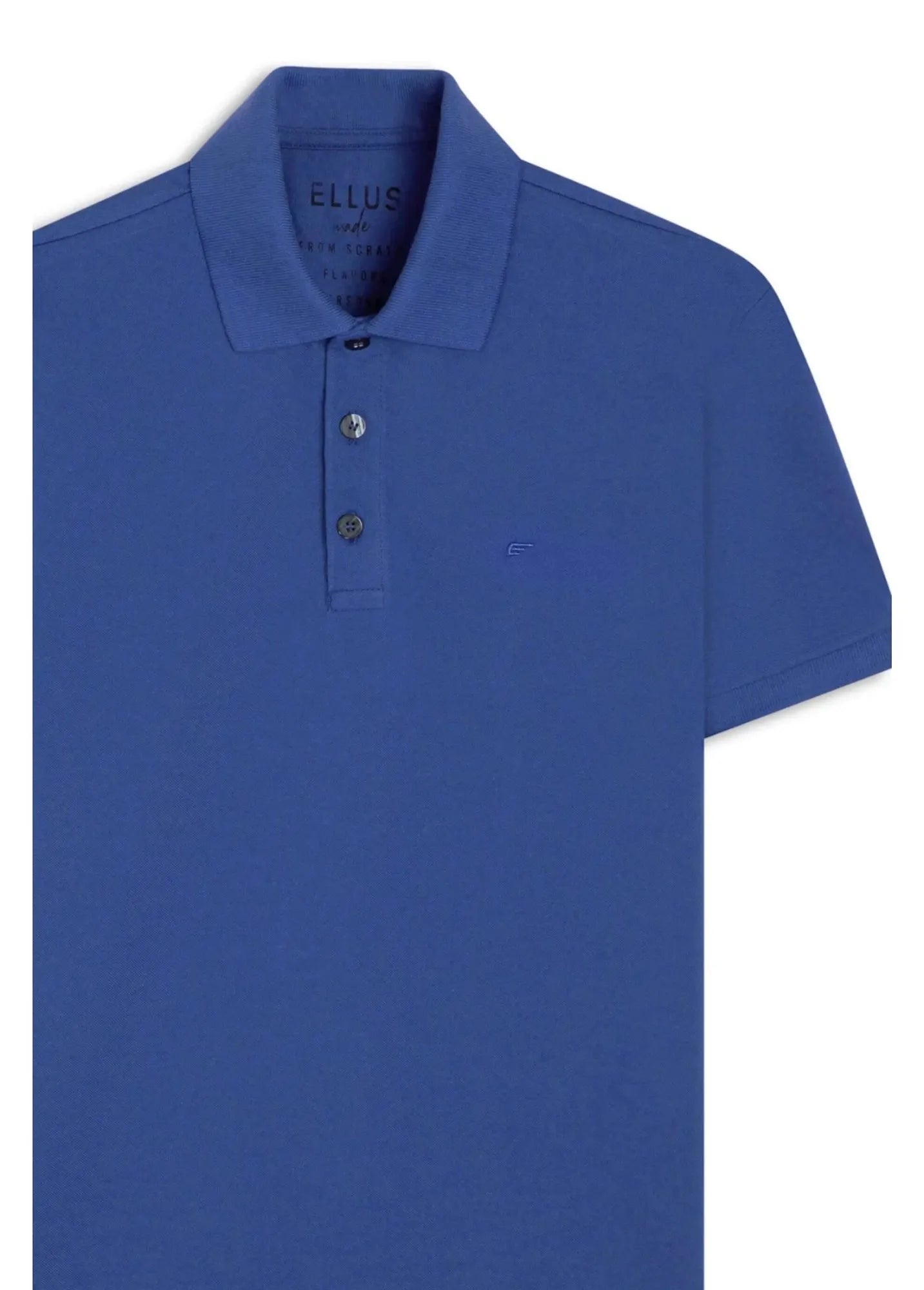 POLO ELLUS PIQUET CLASSIC - AZUL BIC