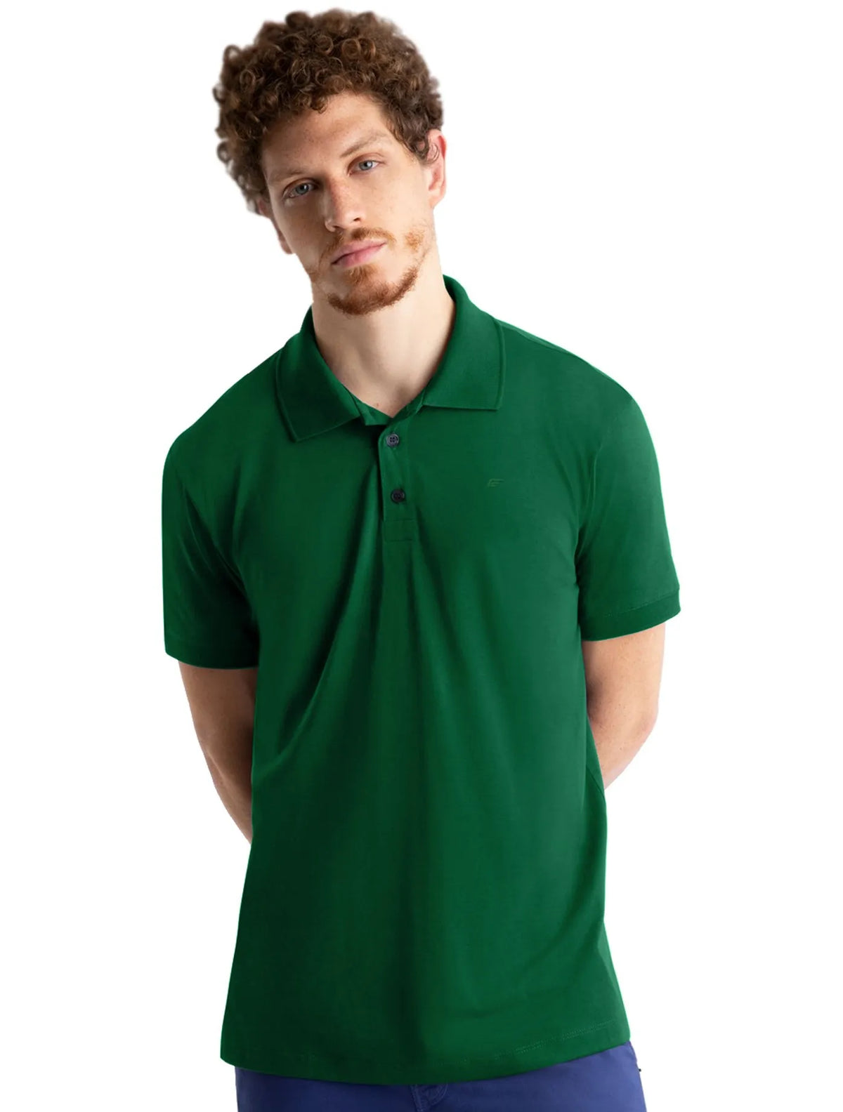 POLO ELLUS PIQUET CLASSIC - VERDE